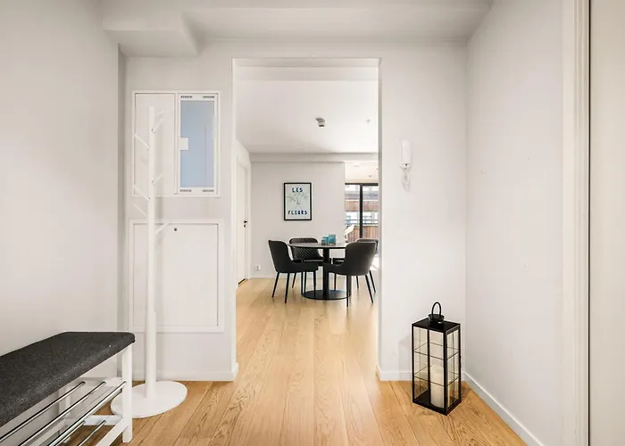 公寓 Downtown Modern - Two Bedrooms! 卑爾根