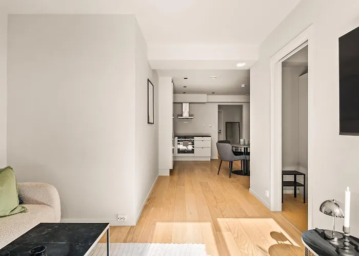 Downtown Modern - Two Bedrooms! 公寓 卑爾根